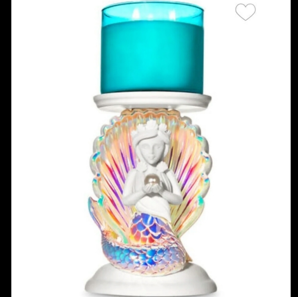 🛇not for sale 🚫Mermaid pedestal candle holder